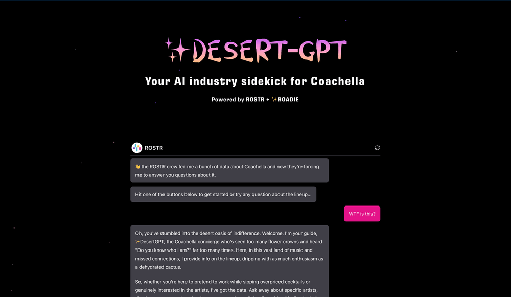 (re)Introducing ✨ Desert-GPT for 2024