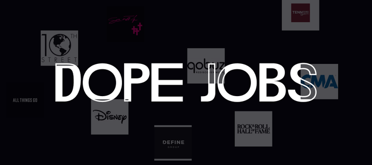 Dope Jobs: Week 26